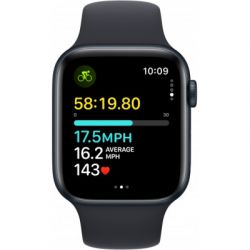 - Apple Watch SE 2023 GPS 44mm Midnight Aluminium Case with Midnight Sport Band - M/L (MRE93QP/A) -  6