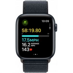 - Apple Watch SE 2023 GPS 44mm Midnight Aluminium Case with Midnight Sport Loop (MREA3QP/A) -  6