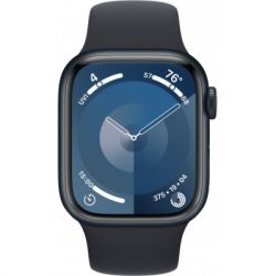 - Apple Watch Series 9 GPS 45mm Midnight Aluminium Case with Midnight Sport Band - M/L (MR9A3QP/A) -  2