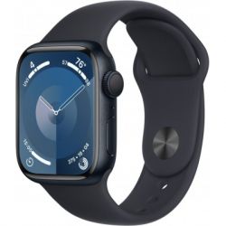 - Apple Watch Series 9 GPS 45mm Midnight Aluminium Case with Midnight Sport Band - M/L (MR9A3QP/A)