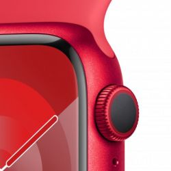 - Apple Watch Series 9 GPS 45mm (PRODUCT)RED Aluminium Case with (PRODUCT)RED Sport Band - M/L (MRXK3QP/A) -  3