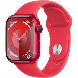 - Apple Watch Series 9 GPS 45mm (PRODUCT)RED Aluminium Case with (PRODUCT)RED Sport Band - M/L (MRXK3QP/A) -  1