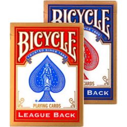   Bicycle League Back Standard Index (red, blue) (808) -  1
