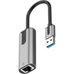  USB 3.0 to Ethernet RJ45 1000Mb Aluminum black Vention (CEWHB) -  3