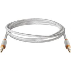 Кабель мультимедійний AUX Audio 3.5mm M/M 1.2m JACK01-03 white Defender (87513) - Картинка 2