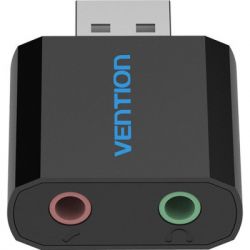 ������� ����� ������� ����� Vention Audio USB 2�3,5mm jack Metal (VAB-S17-B) - �������� 4