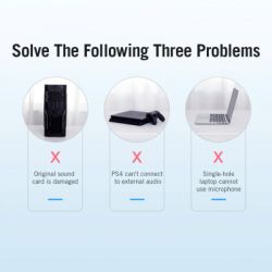 ������� ����� ������� ����� Vention Audio USB 2�3,5mm jack Metal (VAB-S17-B) - �������� 5