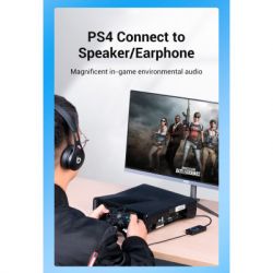 ������� ����� ������� ����� Vention Audio USB 3�3,5mm jack 0.15m Volume Control (CDRBB) - �������� 9