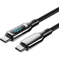   USB-C to USB-C1.2m 3.1 100W Display Zinc Alloy Vention (TAYBAV)
