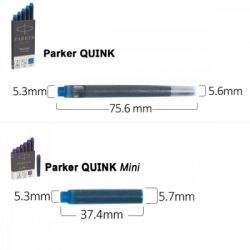   '  Parker  Quink / 5  (11 410BK) -  3
