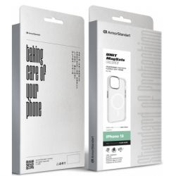     Armorstandart Unit MagSafe Apple iPhone 13 Matte Clear Silver (ARM70445) -  6