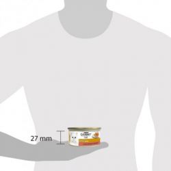 Паштет для котів Purina Gourmet Gold. З качкою, морквою і шпинатом. Шматочки в паштеті 85 г (7613033728778) - Картинка 4