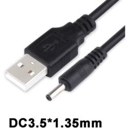   USB 2.0 AM to DC 3.5  1.35 mm 1.0m USB 5V to DC 5V Dynamode (DM-USB-DC-3.5x1.35mm) -  3