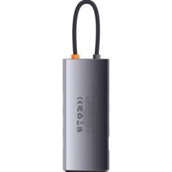 - Baseus 7-in-1 Metal Gleam Series Type-C to HDMI+USB+VGA+RJ45 Docking Station (WKWG040013) -  5