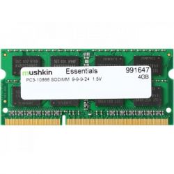  '   SoDIMM DDR3 4GB 1333 MHz Essentials Mushkin (991647)