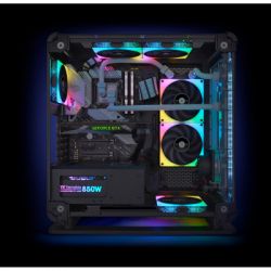 Кулер для корпуса ThermalTake TOUGHFAN 12 RGB Radiator Fan 3Pack (CL-F135-PL12SW-A) - Картинка 8