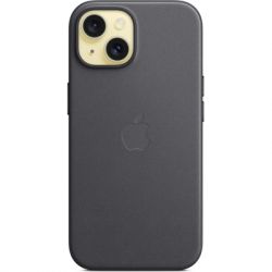     Apple iPhone 15 FineWoven Case with MagSafe Black (MT393ZM/A) -  3