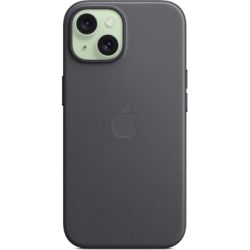     Apple iPhone 15 FineWoven Case with MagSafe Black (MT393ZM/A) -  4