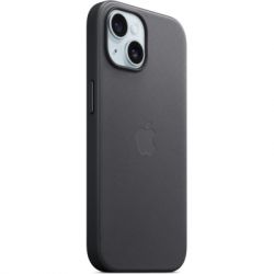     Apple iPhone 15 FineWoven Case with MagSafe Black (MT393ZM/A) -  6