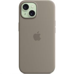 Чехол для мобильного телефона Apple iPhone 15 Silicone Case with MagSafe Clay (MT0Q3ZM/A) - Картинка 4