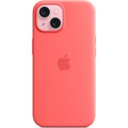 Чехол для мобильного телефона Apple iPhone 15 Silicone Case with MagSafe Guava (MT0V3ZM/A) - Картинка 2