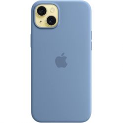 ����� ��� ���������� �������� Apple iPhone 15 Silicone Case with MagSafe Winter Blue (MT0Y3ZM/A) - �������� 3