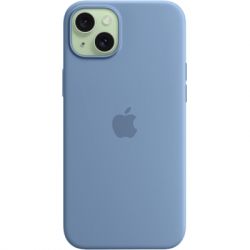 ����� ��� ���������� �������� Apple iPhone 15 Silicone Case with MagSafe Winter Blue (MT0Y3ZM/A) - �������� 4