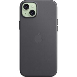     Apple iPhone 15 Plus FineWoven Case with MagSafe Black (MT423ZM/A) -  4