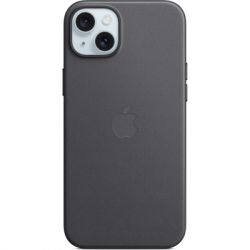     Apple iPhone 15 Plus FineWoven Case with MagSafe Black (MT423ZM/A)
