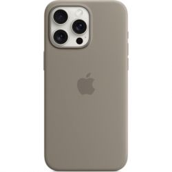     Apple iPhone 15 Pro Max Silicone Case with MagSafe Clay (MT1Q3ZM/A) -  3