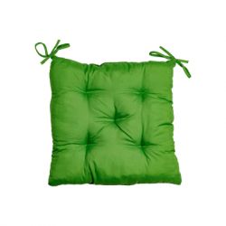 Подушка на стул Прованс Фибра зеленая 40х40 см (4823093446991)