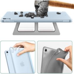 ����� ��� �������� BeCover Tri Fold Hard Apple iPad Air 5 (2022) 10.9" Light Blue (709663) - �������� 4