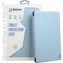    BeCover Tri Fold Soft TPU Silicone Xiaomi Mi Pad 6 / 6 Pro 11" Light Blue (709673) -  1