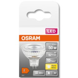  Osram LED MR16 50 36 8W/827 12V GU5.3 (4058075433762) -  3