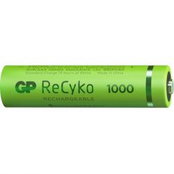  Gp AAA 950mAh ReCyko (1000 Series, 4 battery pack) (100AAAHCE-EB4 / 4891199186585) -  2