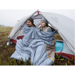 Спальний мішок Naturehike Summer надлегкий LW180 NH21MSD09 L (15C) M Light Green (6927595777930-L) - Картинка 5