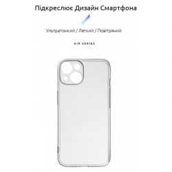     Armorstandart Air Series Apple iPhone 15 Camera cover Transparent (ARM68237) -  3