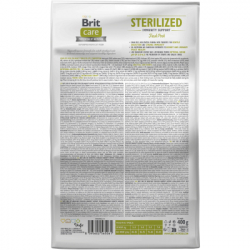 Сухой корм для кошек Brit Care Cat GF Sterilized Immunity Support со свининой 400 г (8595602565061) - Картинка 2