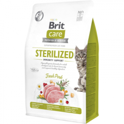 ����� ���� ��� ���� Brit Care Cat GF Sterilized Immunity Support � �������� 400 � (8595602565061)