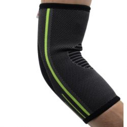 Фіксатор ліктя MadMax MFA-283 3D Compressive elbow support Dark grey/Neon green S (MFA-283_S) - Картинка 9