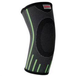   MadMax MFA-283 3D Compressive elbow support Dark grey/Neon green S (MFA-283_S)