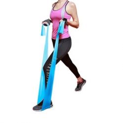 Эспандер U-Powex для фітнесу та реабілітації Fitness band 0.4мм 6.8 кг Blue (UP_1007_Blue) - Картинка 9