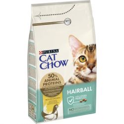 Сухой корм для кошек Purina Cat Chow Hairball с курицей 1.5 кг (5997204514486) - Картинка 2