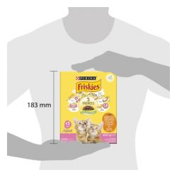 Сухой корм для кошек Purina Friskies Junior с курицей, молоком и овощами 300 г (7613031868360) - Картинка 3