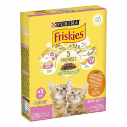 ����� ���� ��� ����� Purina Friskies Junior � �������, ������� � ������� 300 � (7613031868360)