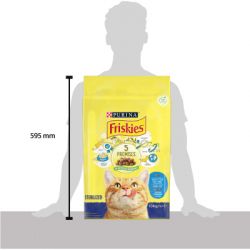 Сухой корм для кошек Purina Friskies Sterile с лососем и овощами 10 кг (7613033205064) - Картинка 4