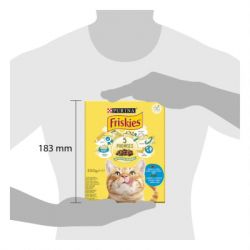 Сухой корм для кошек Purina Friskies со вкусом лосося и овощей 300 г (7613031868063) - Картинка 5