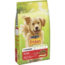 Сухий корм для собак Purina Friskies Active з яловичиною 10 кг (7613031395484) - Картинка 2