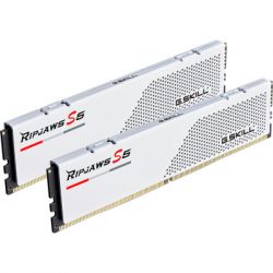     DDR5 32GB (2x16GB) 5200 MHz Ripjaws S5 White G.Skill (F5-5200J3636C16GX2-RS5W) -  2