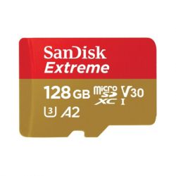  ' SanDisk 128GB microSD class 10 UHS-I U3 Extreme For Mobile Gaming (SDSQXAA-128G-GN6GN)
